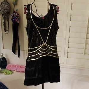 Halloween Flapper costume